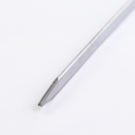 Шампур нержавеющий 670*12*3 мм с деревянной ручкой в Екатеринбурге