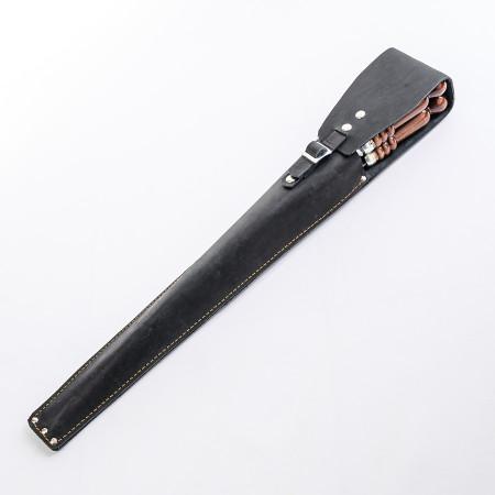 A set of skewers 670*12*3 mm in a black leather case в Екатеринбурге
