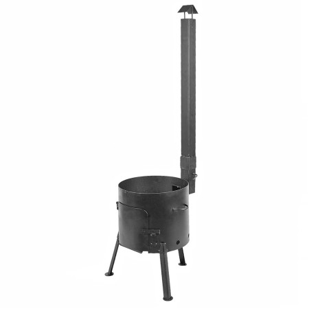 Stove with a diameter of 360 mm with a pipe for a cauldron of 12 liters в Екатеринбурге