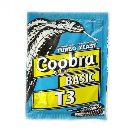 Turbo yeast alcohol "COOBRA" BASIC T3 (90 gr) в Екатеринбурге