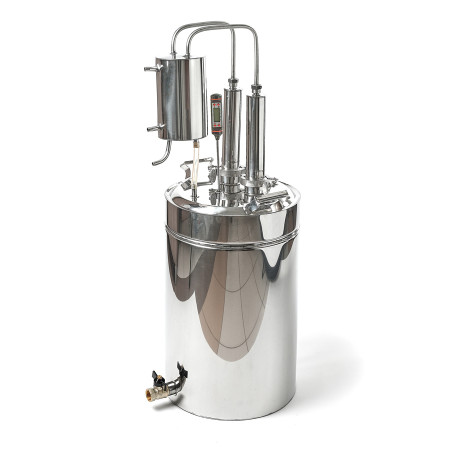 Cheap moonshine still kits "Gorilych" double distillation 20/35/t (with tap) CLAMP 1,5 inches в Екатеринбурге