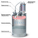 Cheap moonshine still kits "Gorilych" double distillation 10/35/t with CLAMP 1,5" and tap в Екатеринбурге