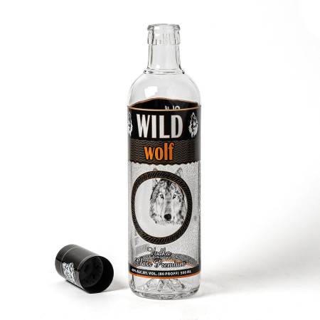 Souvenir bottle "Wolf" 0.5 liter в Екатеринбурге